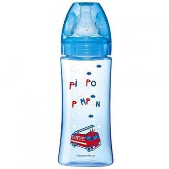 Dodie - Botellas evolutiva Tipo flujo 3, 330 ml, color: azul