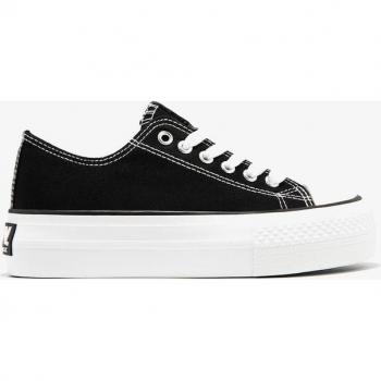 Zapatillas niña lona Conguitos - Zapatillas bajas de niños de lona con plataforma B&W