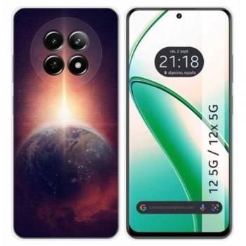 Funda de Silicona Diseño Tierra para Realme 12 5G / 12x 5G