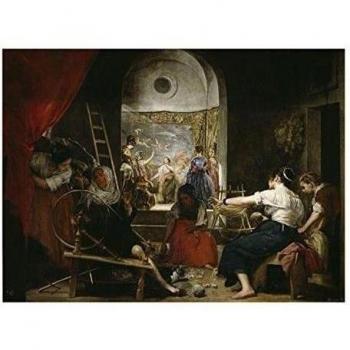 Los hilanderos por Diego Velázquez
