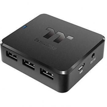 Hub USB Thermaltake H200 Plus Negro, Docking Station con 6 Puertos USB-A
