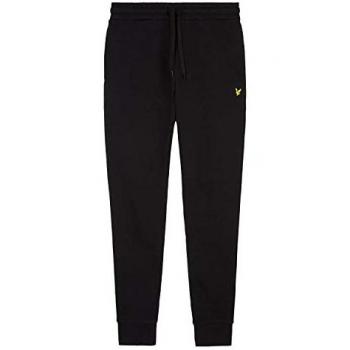 Lyle & Scott Men's Jet Black Skinny Sweatpants - Extra Small