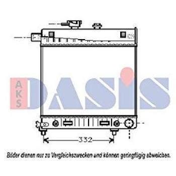 AKS Dasis 120840N Radiador, refrigeración del motor