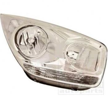 Faro Delantero Principal VAN WEZEL 8335962 H7/H1 Limpio para Circulación a la Derecha