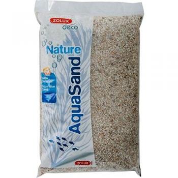 Zolux Grava Natural para Acuario de Cuarzo Blanco de 1 a 3 mm de Granulometría 5 kg
