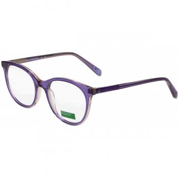 United Colors of Benetton 1094 765 Armazones Lentes Recetadas Gafas para Mujer Color Púrpura