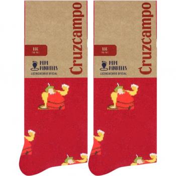 Calcetines Cruzcampo Gambrinus Rojo