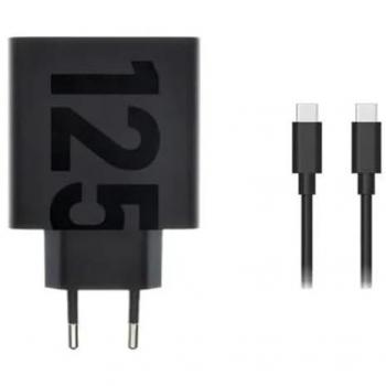 Cargador de Pared TurboPower 125W USB-C Universal Negro con Carga Rápida