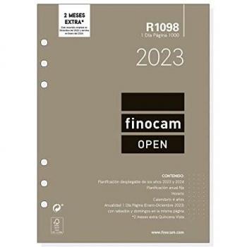 Finocam - Recambio Anual 2023 Open 1 Día Página Enero 2023 - Diciembre 2023