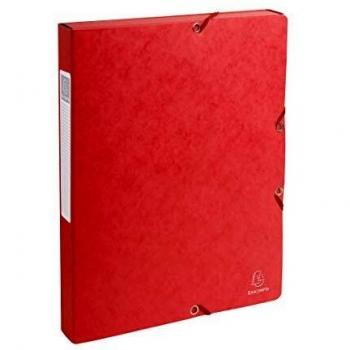 Exacompta 50305E - Carpeta de proyecto con goma, color rojo