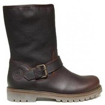 Botas Panama Jack Singapur - Piel Auténtica - Confortables - Color marrón - Talla 37