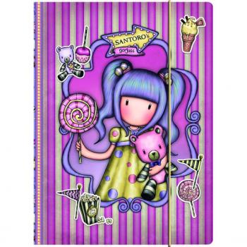 Carpeta Folio 3 Solapas Gorjuss Fairground 'First Prize' - Safta