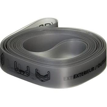 Zefal Soft PVC  Blíster 2 Cintas Llantas, Unisex, Gris, 28-18 mm