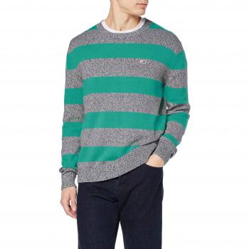 Tommy Jeans DM0DM06014-Jersey Hombre Grün
