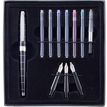 Set de Caligrafía Cretacolor 11 Piezas con Plumas de 1,1 / 1,5 / 1,9 mm y Accesorios