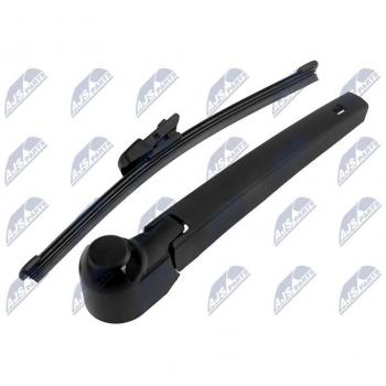 Juego de brazos limpiaparabrisas NTY EWB-VW-024 para limpieza de cristales VW 1K8955707A, 1K8955427D