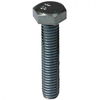 Tornillo Hexagonal Acero Cincado 5x30mm DIN933 8.8, Paquete de 500 Piezas