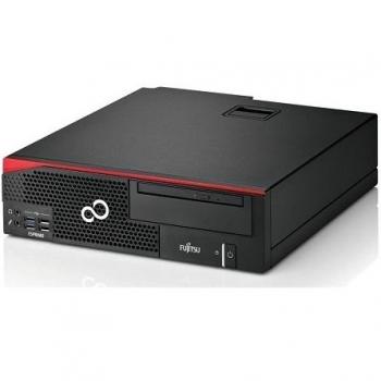 Fujitsu ESPRIMO D556 3.7GHz i3-6100 SFF Negro, Rojo - Ordenador de sobremesa