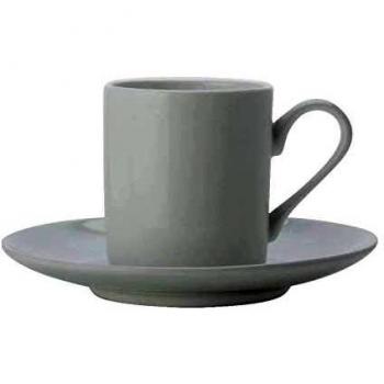 Maxwell & Williams Cashmere Espresso Cup and Saucer Set, Fine Bone China, White, 100 ml