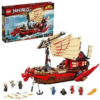 Ninjago LEGO 71705 Legacy Destiny's Bounty Playset, Battle Ship Toy