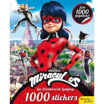 Miraculous. Las aventuras de Ladybug. 1000 stickers - Prodigiosa-miraculous
