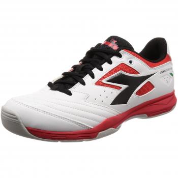 Diadora Hombres Speed Challenge 2 Carpet Zapatillas De Tenis Zapatilla para Pista Cubierta Blanco - Azul Claro 41
