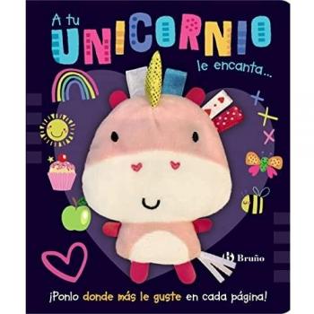 A tu unicornio le encanta...: ¡Ponlo donde más le guste en cada página