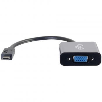 C2G USB3.1-C/VGA Negro - Adaptador para cable