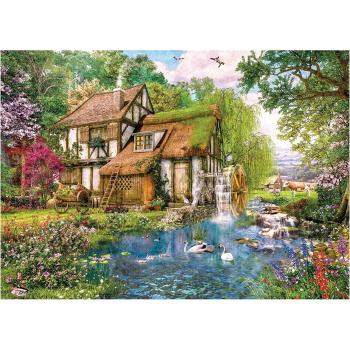Puzzle 1000 Piezas Cabaña del Molino de Agua Falcon Diset