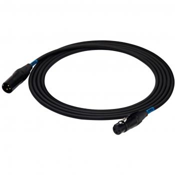 Cable XLR-XLR de Sonido Profesional 5 Metros Negro