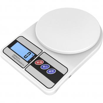 Báscula de cocina digital DAM con batería recargable