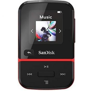 SanDisk Clip Sport Go 32GB MP3 Player - Roja