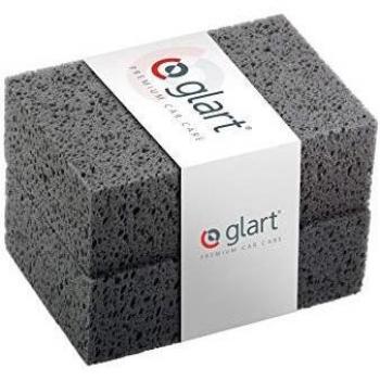 Glart 44WSA Pack de dos esponjas para lavar el coche, las ruedas y la pintura, Gris
