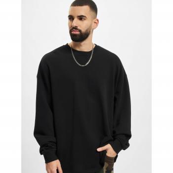 Urban Classics Organic Oversized Boxy Crew Sweatshirt for Men - Black - Sizes S to XXL