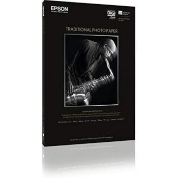 Epson Traditional Photo Paper, DIN A2, 330g/m2, 25 Sheets papel fotográfico