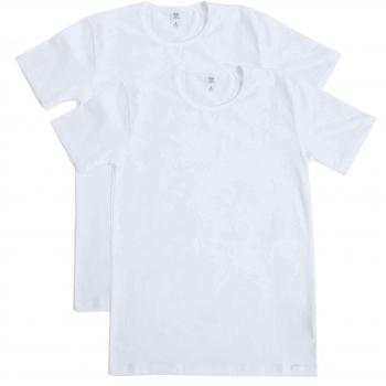 Camiseta Natural Benefit CALIDA para Hombre, 2er-Pack, S, Blanca, Corto y Suave