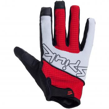 Spiuk XP Country Guantes Largos, Hombre, Blanco / Rojo / Negro, XXL