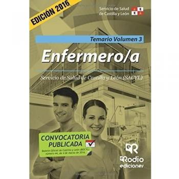 ENFERMEROA TEMARIO VOLUMEN 3. SERVICIO DE SALUD DE CASTIL