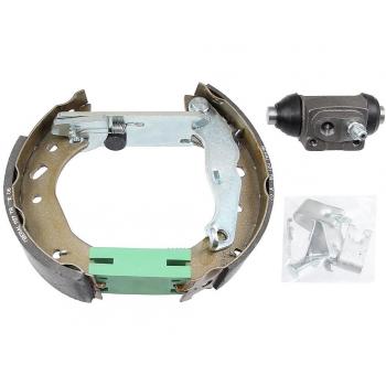 Kit de frenos A.B.S. 111427, frenos a tambor con cilindro de rueda y accesorios para Ford Fiesta 4 y Ka 3 puertas