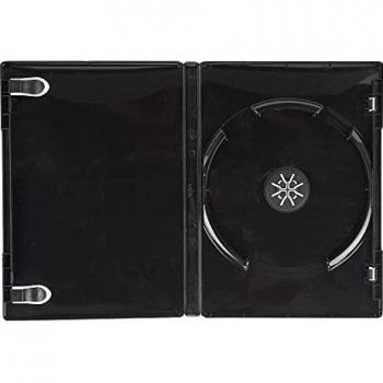Pack 100 cajas individuales para DVD en color negro