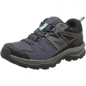 Salomon X Radiant GTX W, Calzado de Senderismo y multifunción, Impermeable para Mujer, Gris