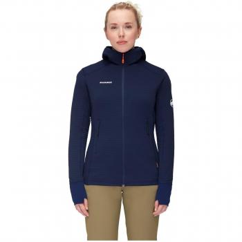 Mammut Women's Taiss Light Fleece Hoodie - Marine, Extra Small