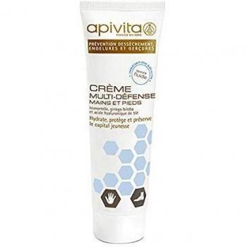Crema Multi-Defensa para Manos y Pies Alvadiem 150 ml con Cera de Abejas - Cuidado de Barrera para Piel Reactiva