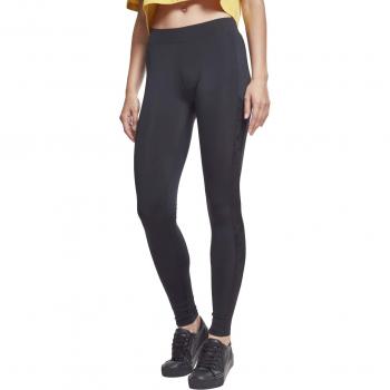 Urban Classics Ladies Jacquard Camo Striped Leggings, Multicolor