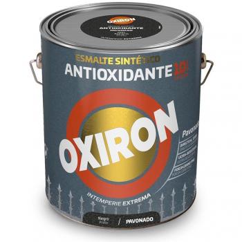 Esmalte Sintético Antioxidante Titan Oxiron Pavonado Negro 4L 5809045