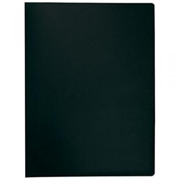 Q Connect 20-Pocket Display Book - Black