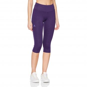 Salomon Agile Mallas 3/4, Mujer, Morado