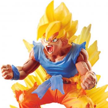Figura Megahouse Dragon Ball Z Super Saiyan Son Goku 02 10 cm Dracap Memorial Series