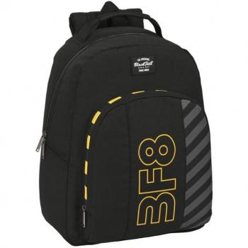 Mochila Escolar Adaptable a Carro Blackfit8 Zone 15x32x42 cm