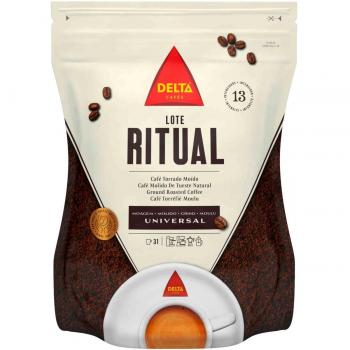 Café Molido Natural Delta Ritual 220 Gr - Notas de Frutos Rojos y Chocolate